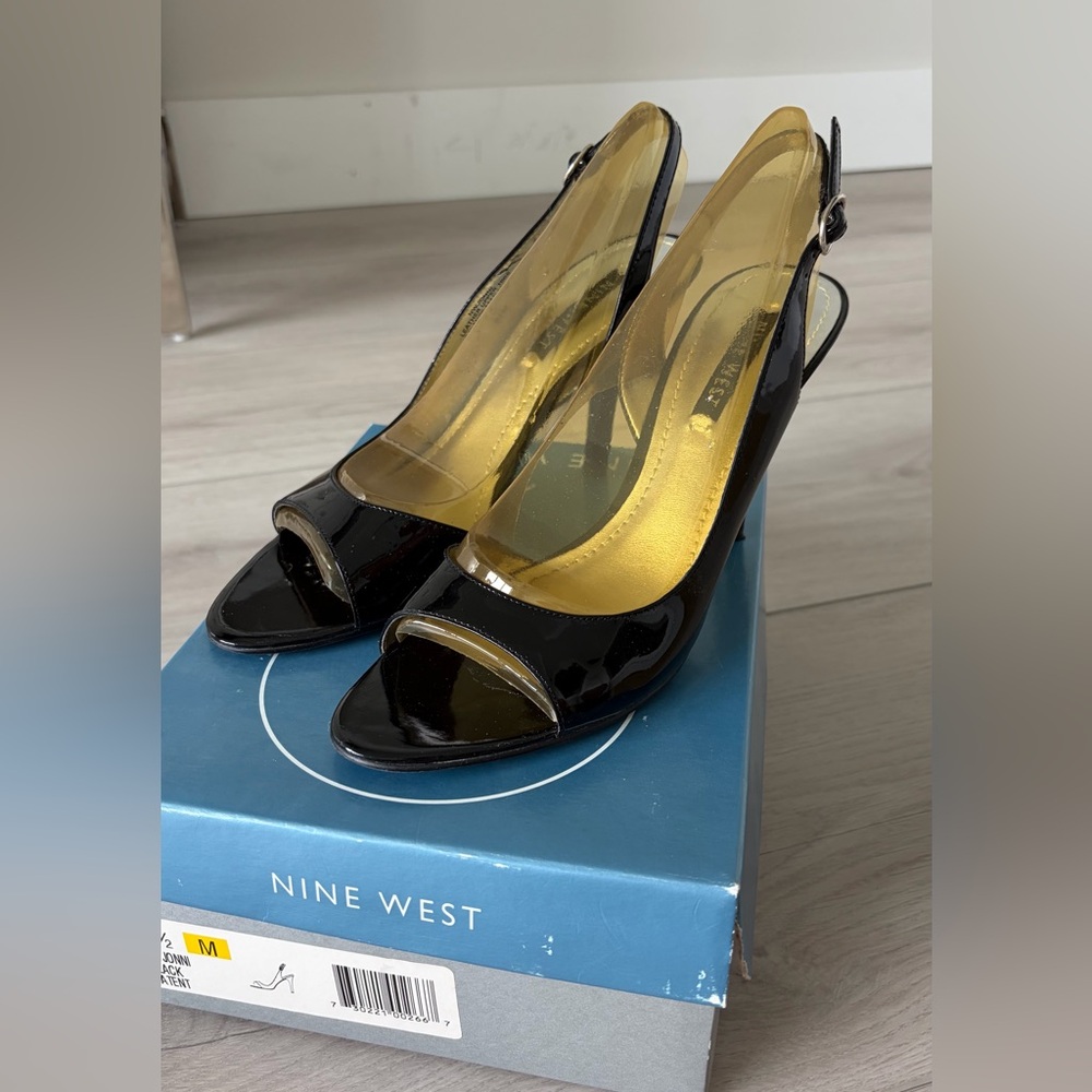 Nine West Blue and Gray Shoe Box